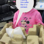 Safer in a carseat